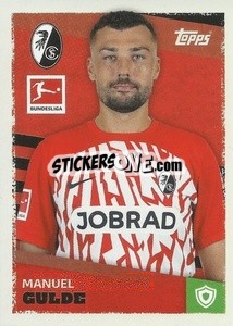 Sticker Manuel Gulde - German Football Bundesliga 2023-2024 - Topps