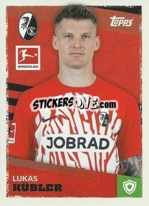 Sticker Lukas Kübler - German Football Bundesliga 2023-2024 - Topps