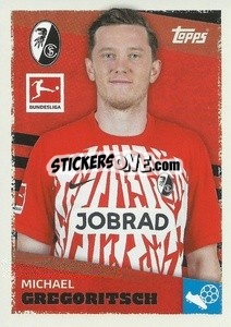 Sticker Michael Gregoritsch - German Football Bundesliga 2023-2024 - Topps