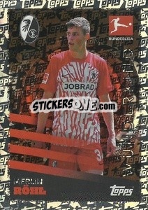 Sticker Merlin Röhl - German Football Bundesliga 2023-2024 - Topps