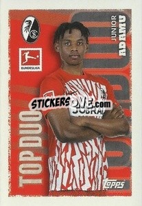 Sticker Junior Adamu - German Football Bundesliga 2023-2024 - Topps