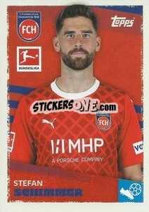 Sticker Stefan Schimmer - German Football Bundesliga 2023-2024 - Topps