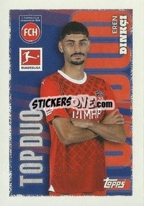 Sticker Eren Dinkçi - German Football Bundesliga 2023-2024 - Topps