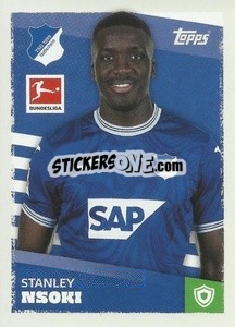 Sticker Stanley Nsoki - German Football Bundesliga 2023-2024 - Topps