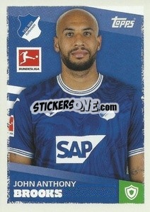 Sticker John Anthony Brooks - German Football Bundesliga 2023-2024 - Topps
