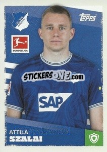 Sticker Attila Szalai - German Football Bundesliga 2023-2024 - Topps
