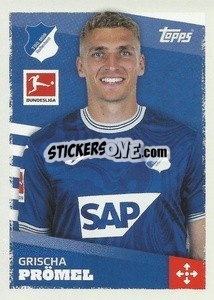 Sticker Grischa Prömel - German Football Bundesliga 2023-2024 - Topps