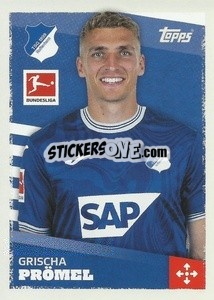 Sticker Grischa Prömel - German Football Bundesliga 2023-2024 n. 208 - Topps