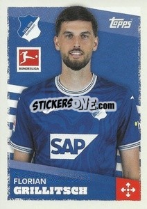 Sticker Florian Grillitsch - German Football Bundesliga 2023-2024 - Topps