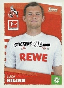 Sticker Luca Kilian - German Football Bundesliga 2023-2024 - Topps