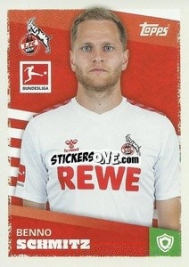 Sticker Benno Schmitz - German Football Bundesliga 2023-2024 - Topps