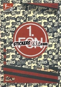 Sticker Emblem (1.FC Nürnberg) - German Football Bundesliga 2023-2024 - Topps