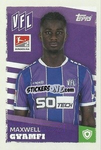 Sticker Maxwell Gyamfi (VfL Osnabrück) - German Football Bundesliga 2023-2024 - Topps