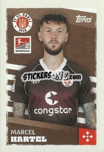 Sticker Marcel Hartel (FC St. Pauli) - German Football Bundesliga 2023-2024 - Topps