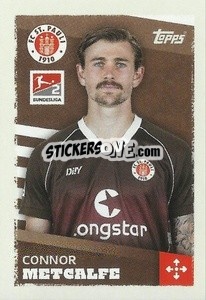 Cromo Connor Metcalfe (FC St. Pauli) - German Football Bundesliga 2023-2024 - Topps