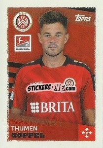 Sticker Thijmen Goppel (SV Wehen Wiesbaden) - German Football Bundesliga 2023-2024 - Topps