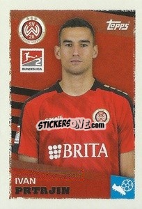 Sticker Ivan Prtajon (SV Wehen Wiesbaden) - German Football Bundesliga 2023-2024 - Topps