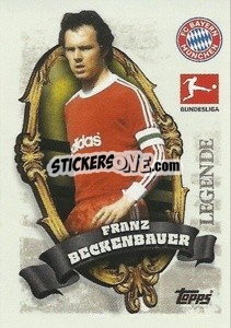 Sticker Franz Beckenbauer (FC Bayern München) - German Football Bundesliga 2023-2024 - Topps