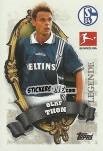 Sticker Olaf Thon (FC Schalke 04) - German Football Bundesliga 2023-2024 - Topps