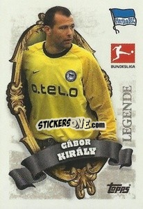Sticker Gábor Király (Hertha BSC) - German Football Bundesliga 2023-2024 - Topps