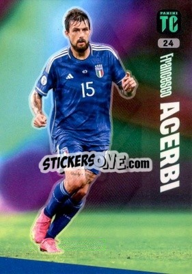 Sticker Francesco Acerbi - Top Class 2024
 n. 24 - Panini