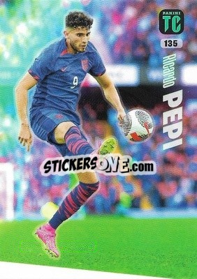 Sticker Ricardo Pepi - Top Class 2024
 n. 135 - Panini