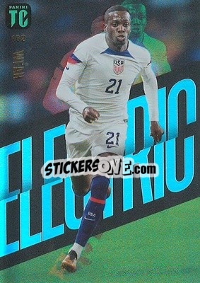 Sticker Timothy Weah - Top Class 2024
 n. 162 - Panini