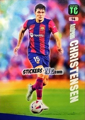 Sticker Andreas Christensen - Top Class 2024
 n. 14 - Panini