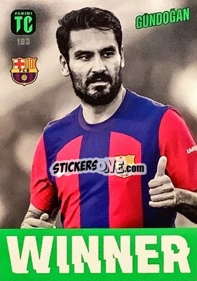 Sticker İlkay Gündoğan - Top Class 2024
 n. 183 - Panini