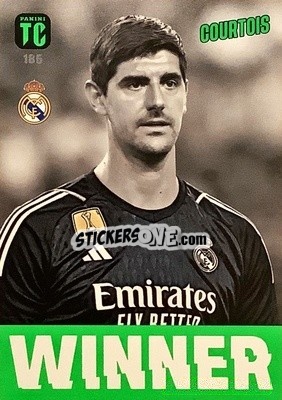 Sticker Thibaut Courtois - Top Class 2024
 n. 185 - Panini