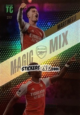 Sticker Martinelli / Saka - Top Class 2024
 - Panini