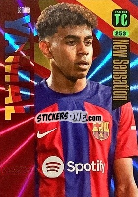 Sticker Lamine Yamal - Top Class 2024
 n. 253 - Panini