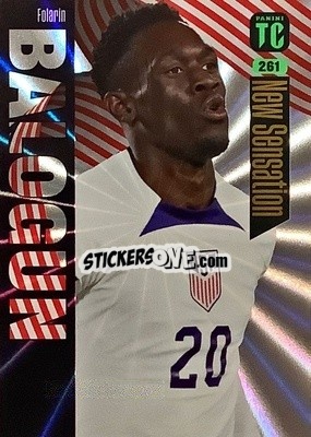 Sticker Folarin Balogun - Top Class 2024
 - Panini