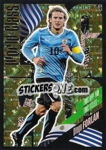 Sticker Diego Forlan (Uruguay) – Legend - FIFA World Class 2024
 - Panini
