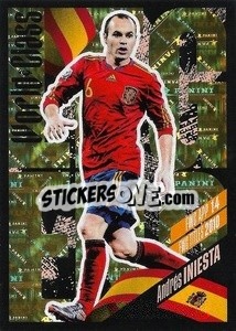 Sticker Andrés Iniesta (Spain) – Legend - FIFA World Class 2024
 - Panini