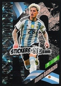 Cromo Alejandro Garnacho (Argentina) – Rising Star - FIFA World Class 2024
 - Panini