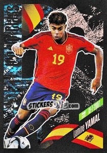 Sticker Lamine Yamal (Spain) – Rising Star - FIFA World Class 2024
 n. 383 - Panini