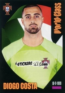 Sticker Diogo Costa - FIFA World Class 2024
 n. P1 - Panini