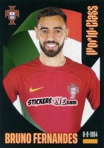 Sticker Bruno Fernandes - FIFA World Class 2024
 n. P14 - Panini