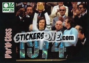 Sticker 1974 FIFA World Cup Germany - FIFA World Class 2024
 n. 14 - Panini