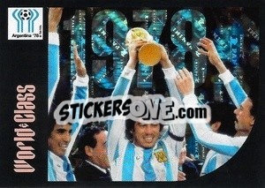 Cromo 1978 FIFA World Cup Argentina - FIFA World Class 2024
 - Panini