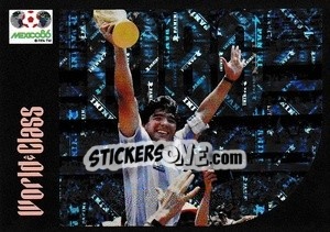 Sticker 1986 Fifa World Cup Mexico - Maradona - FIFA World Class 2024
 n. 17 - Panini