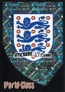 Sticker England Badge - FIFA World Class 2024
 n. 33 - Panini