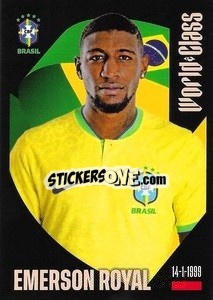 Sticker Emerson Royal - FIFA World Class 2024
 n. 41 - Panini