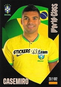 Sticker Casemiro - FIFA World Class 2024
 n. 44 - Panini