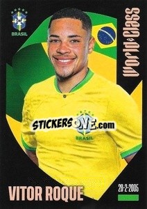 Sticker Vitor Roque - FIFA World Class 2024
 - Panini