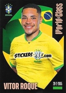 Sticker Vitor Roque - FIFA World Class 2024
 n. 48 - Panini