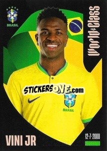 Sticker Vini Jr. - FIFA World Class 2024
 n. 50 - Panini