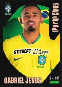 Sticker Gabriel Jesus - FIFA World Class 2024
 n. 52 - Panini
