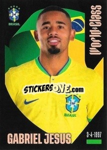 Cromo Gabriel Jesus - FIFA World Class 2024
 - Panini